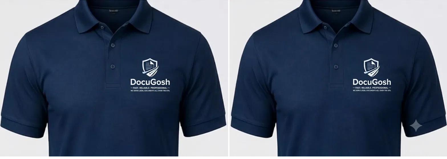 DocuGosh branded uniform